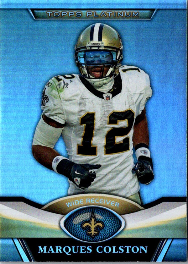 2011 Topps Platinum Marques Colston #6