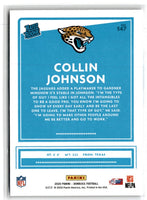 2020 Donruss Optic Rated Rookie Variations Collin Johnson #347