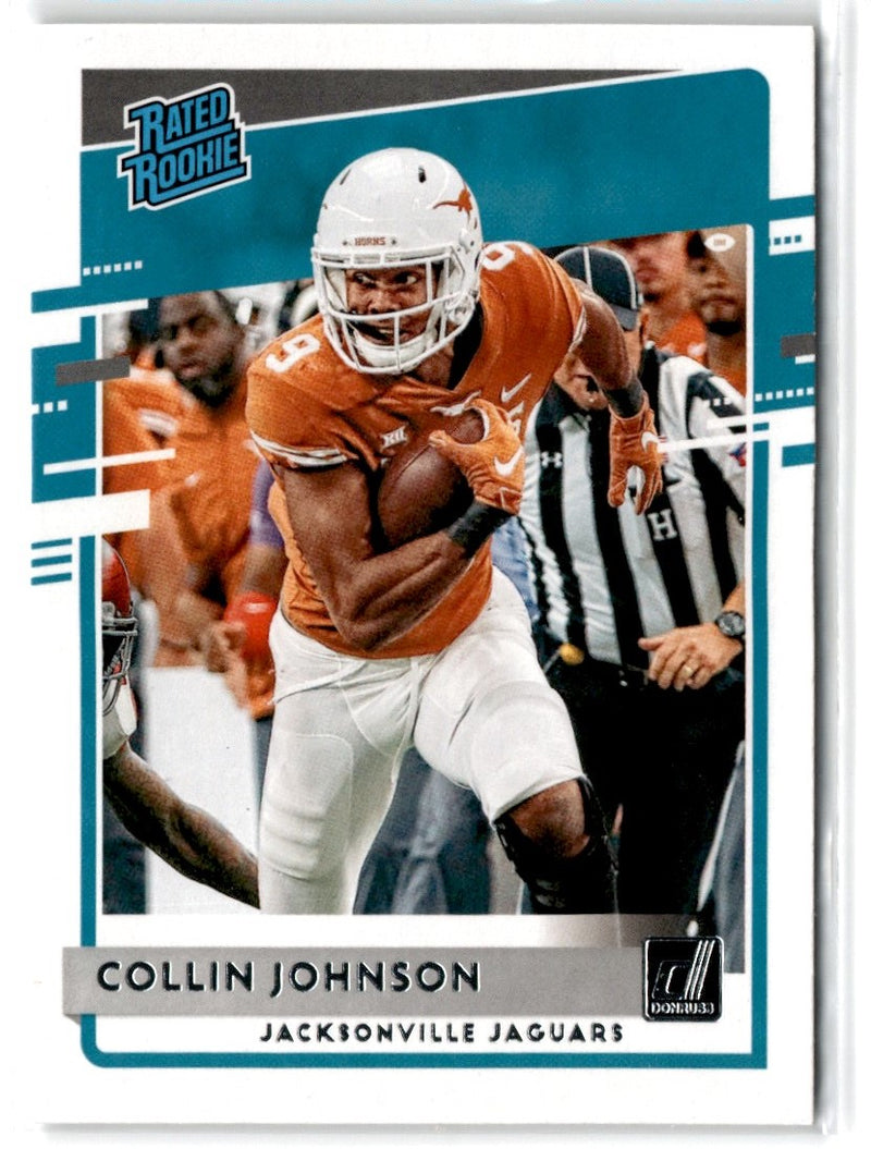 2020 Donruss Optic Rated Rookie Variations Collin Johnson