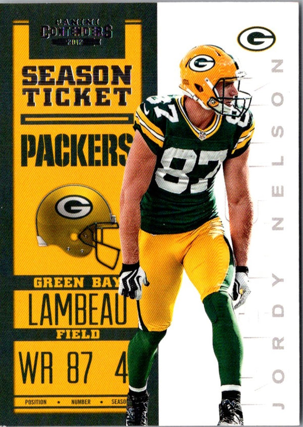 2012 Panini Contenders Jordy Nelson #37