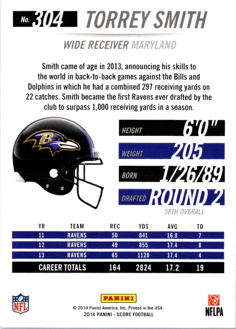 2014 Score Torrey Smith