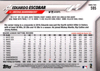 2020 Topps Eduardo Escobar #595