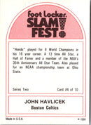 1991 Foot Locker Slam Fest John Havlicek