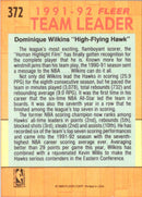 1991 Fleer Dominique Wilkins