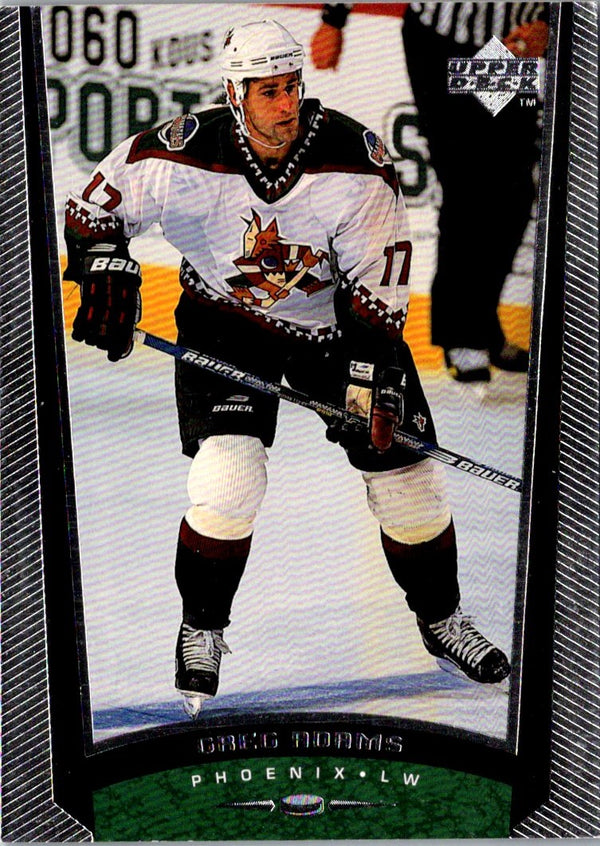 1998 Upper Deck Greg Adams #344