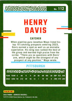 2023 Donruss Holo Orange Henry Davis #112