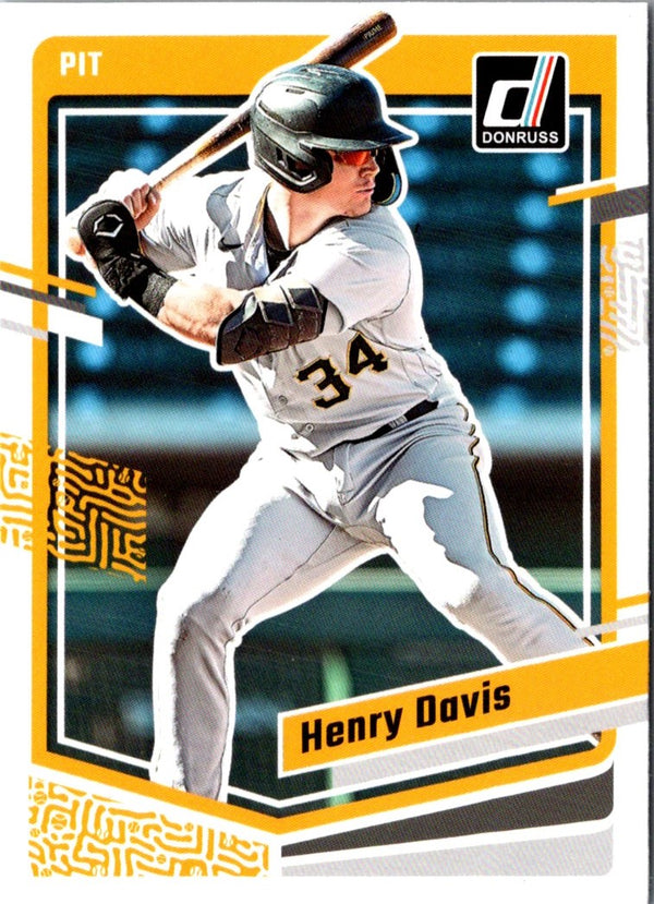 2023 Donruss Holo Orange Henry Davis #112