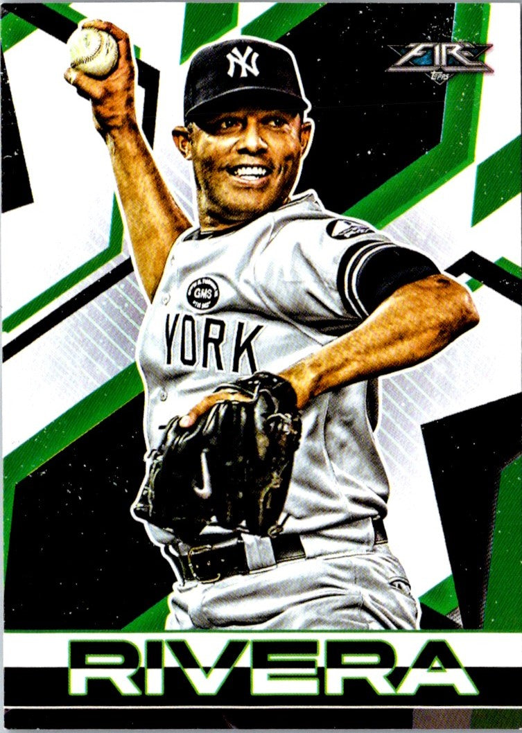 2021 Topps Fire Mariano Rivera