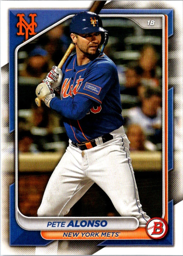 2024 Bowman Green Pattern Pete Alonso #72