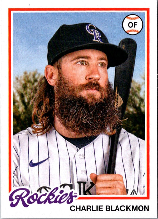 2022 Topps Charlie Blackmon #111