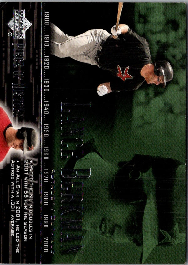 2002 Upper Deck Piece of History Lance Berkman #44