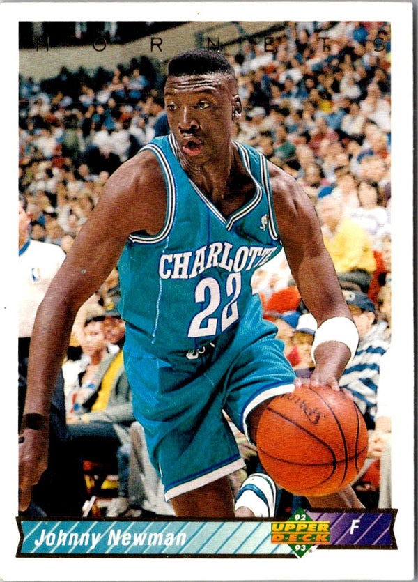 1992 Upper Deck Johnny Newman #202