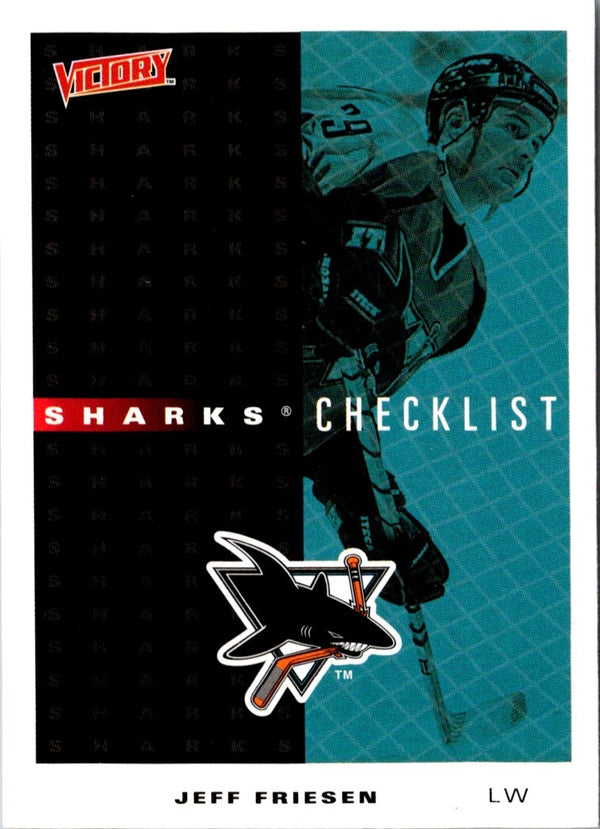 1999 Upper Deck Victory Sharks Checklist #246