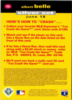 1995 Collector's Choice You Crash the Game Silver Albert Belle #CG2B