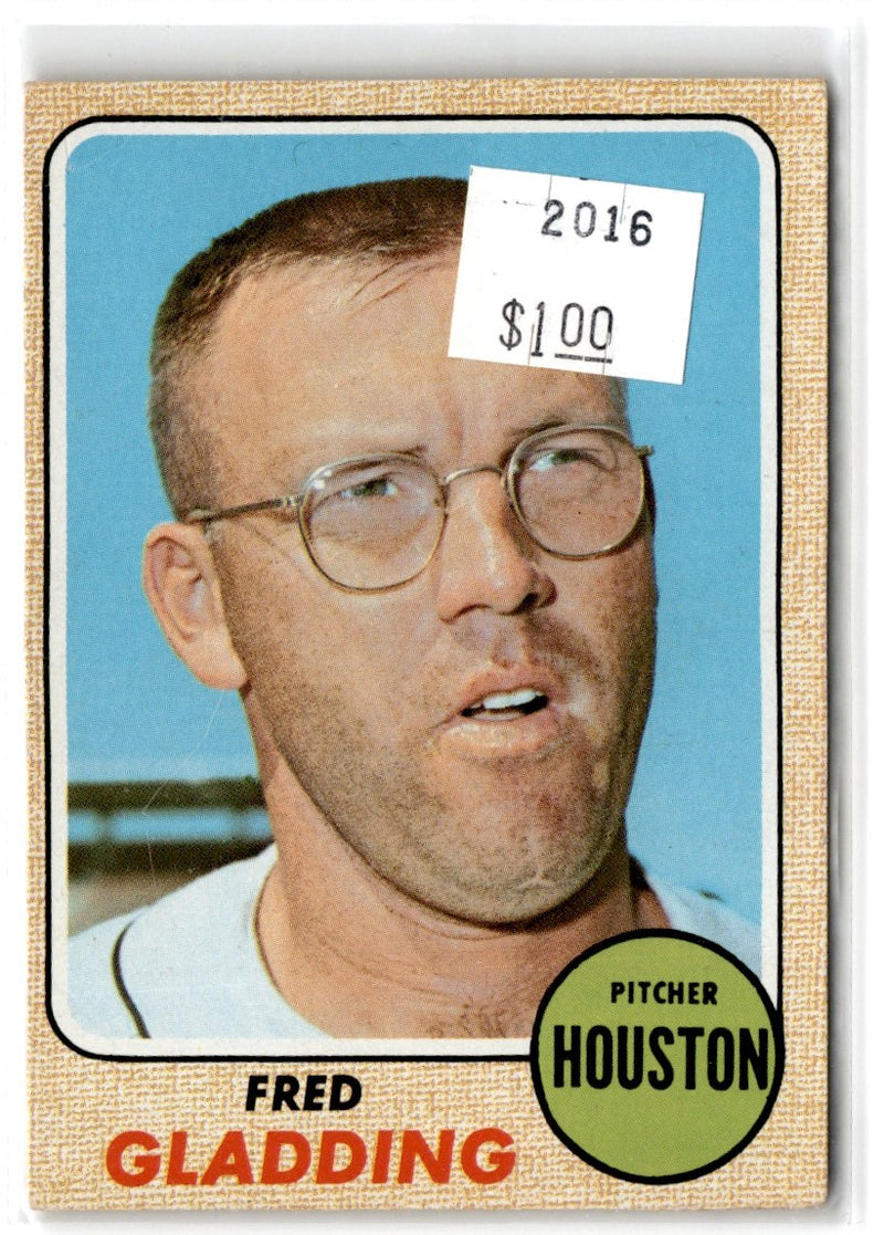 1968 Topps Fred Gladding