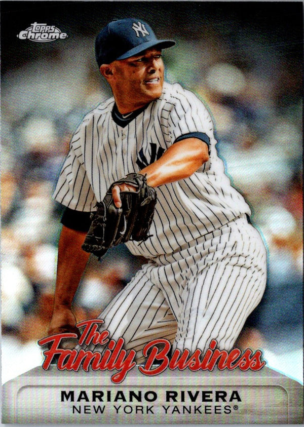 2019 Topps Chrome Update Edition The Family Business Mariano Rivera #FBC-10