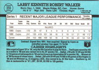 1991 Donruss Larry Walker #359