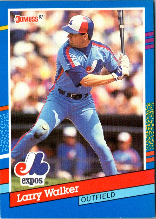 1991 Donruss Larry Walker #359