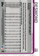 2019 Topps Chrome Ian Desmond