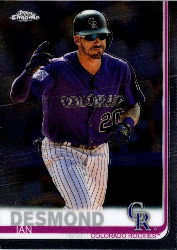 2019 Topps Chrome Ian Desmond #113