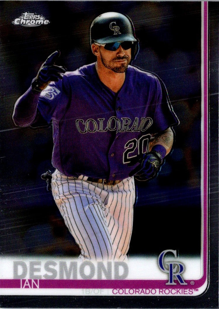 2019 Topps Chrome Ian Desmond