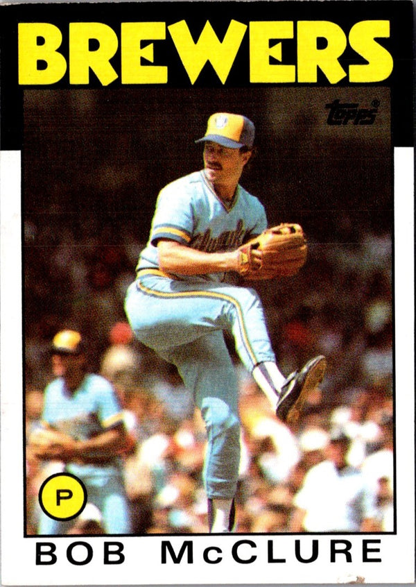 1986 Topps Bob McClure #684