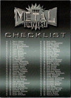 1997 Metal Universe Checklist (1-152) #199