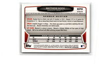2013 Bowman Chrome Prospects Blue Wave Matthew Koch #BCP43