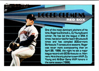 1987 Action SuperStars Series 2 (unlicensed) Roger Clemens #27