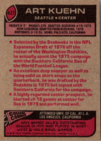 1977 Topps Art Kuehn #437 Rookie