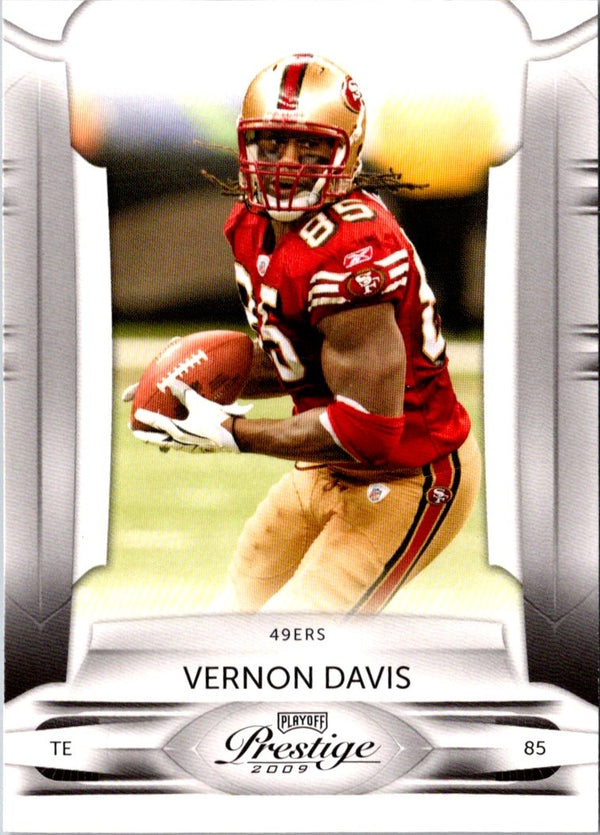 2009 Playoff Prestige Vernon Davis #84