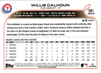 2022 Topps Willie Calhoun #OD-215