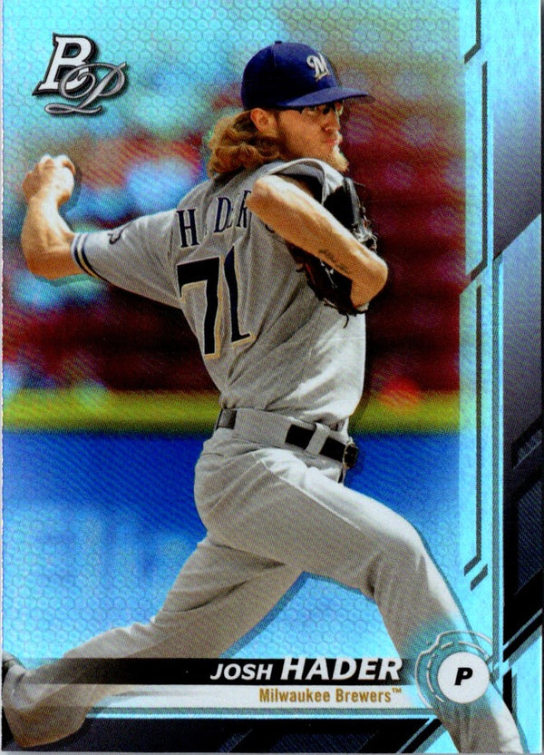 2019 Bowman Platinum Josh Hader #23