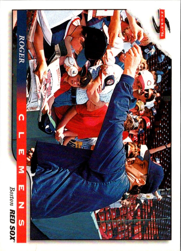 1996 Score Roger Clemens #333