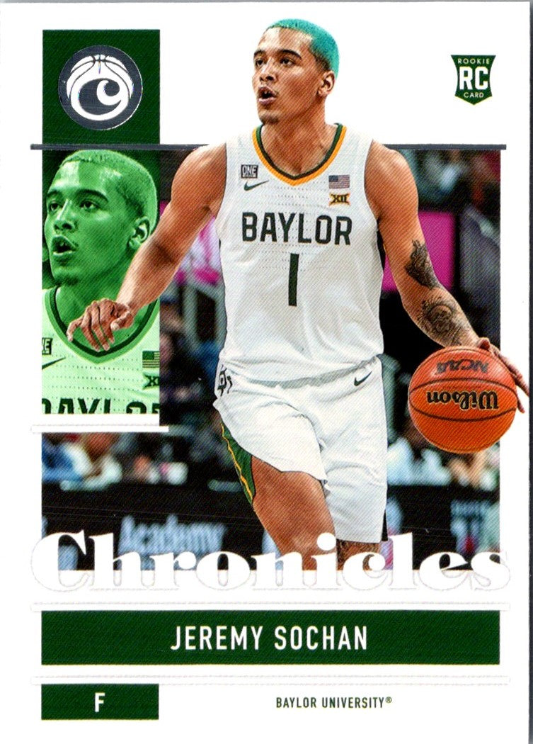 2022 Panini Contenders Rookie of the Year Jeremy Sochan