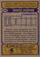 1979 Topps Monte Jackson