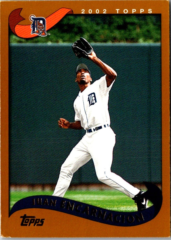 2002 Topps Chrome Gold Refractors Juan Encarnacion #51