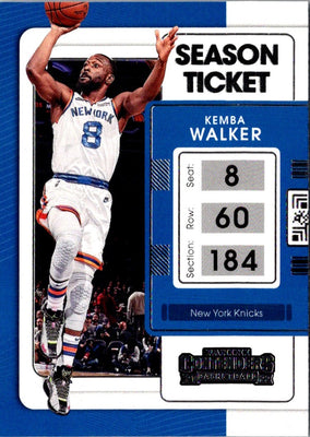 2021 Panini Contenders Ticket Kemba Walker #55