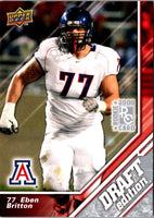 2009 Upper Deck Draft Edition Eben Britton #97