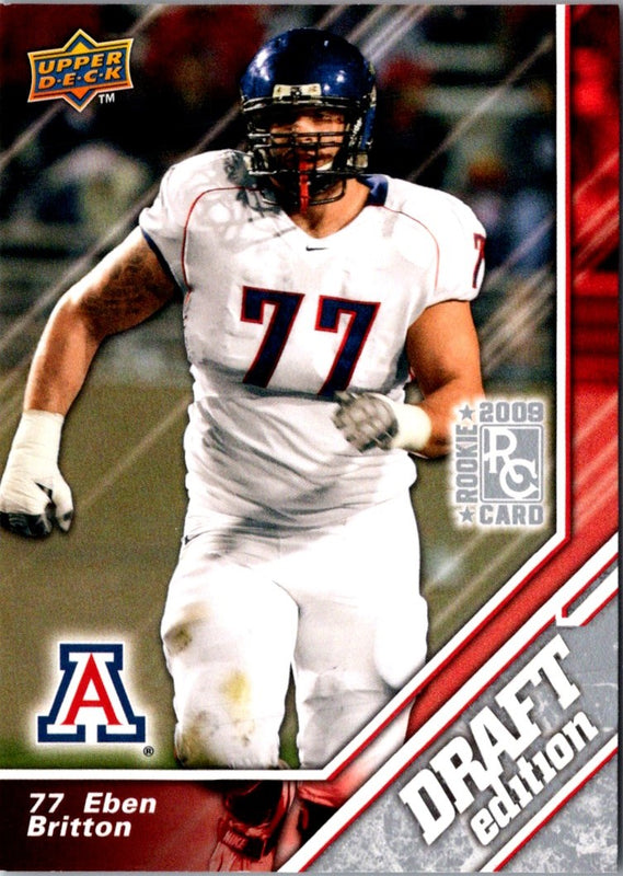 2009 Upper Deck Draft Edition Eben Britton #97