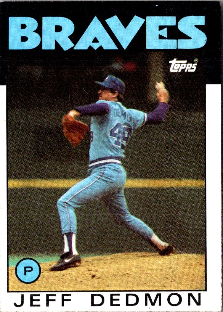 1986 Topps Jeff Dedmon