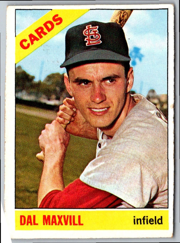 1966 Topps Dal Maxvill #338