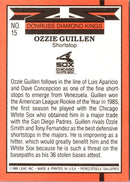 1990 Donruss Super Diamond Kings Ozzie Guillen