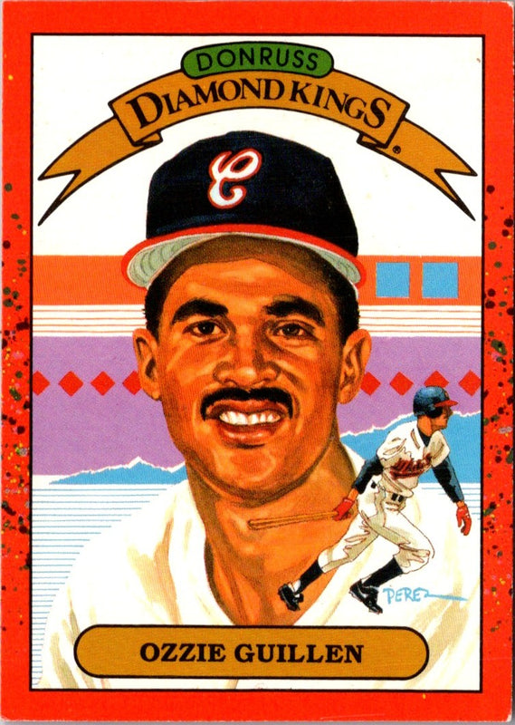 1990 Donruss Super Diamond Kings Ozzie Guillen #15