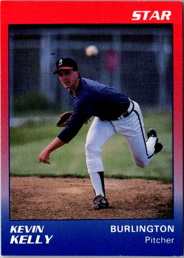 1989 Star Burlington Braves Kevin Kelly #12