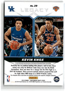 2019 Panini Contenders Draft Picks Legacy Kevin Knox II