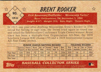 2019 Bowman Heritage Prospects Brent Rooker #53P-52