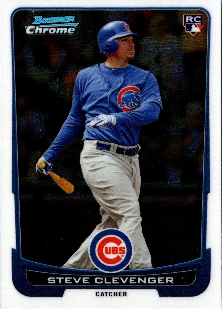 2012 Bowman Draft Picks & Prospects Chrome Steve Clevenger