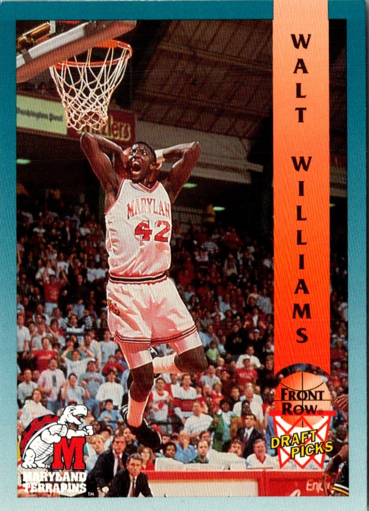 1992 Front Row Draft Picks Gold Walt Williams