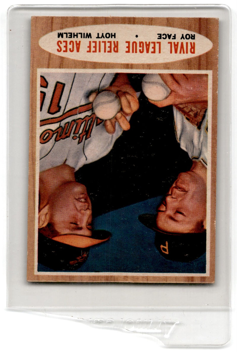 1962 Topps Rival League Relief Aces